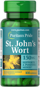 Puritan's Pride St. John's Wort Standardized Extract 150 mg