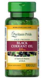 Puritan's Pride Black Currant Oil 535 mg