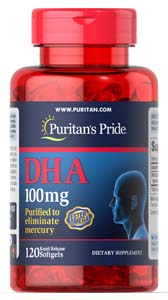 Puritan's Pride DHA 100 mg