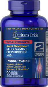 Puritans Pride Glucosamine, Chondroitin & MSM