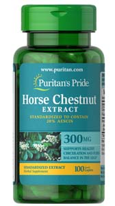Puritan's Pride Horse Chestnut Standardized Extract 300 mg