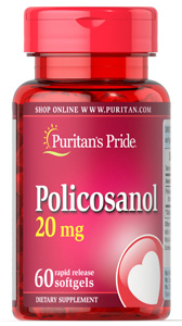 Policosanol 20mg 60 softgels