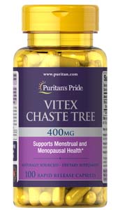 Puritan's Pride Vitex Chaste Tree 400 mg