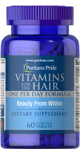 Puritan's Pride Vitamins for the Hair